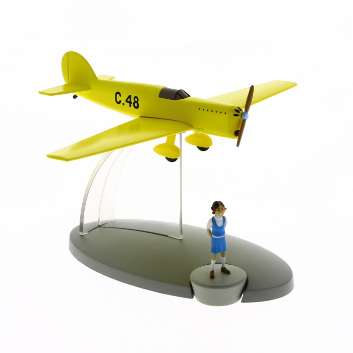 هواپیمای تن تن The Yellow plane C.48 Jo and Zette 