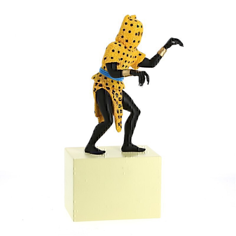  فیگور موزه خیالی تن تن Leopard-man statue 