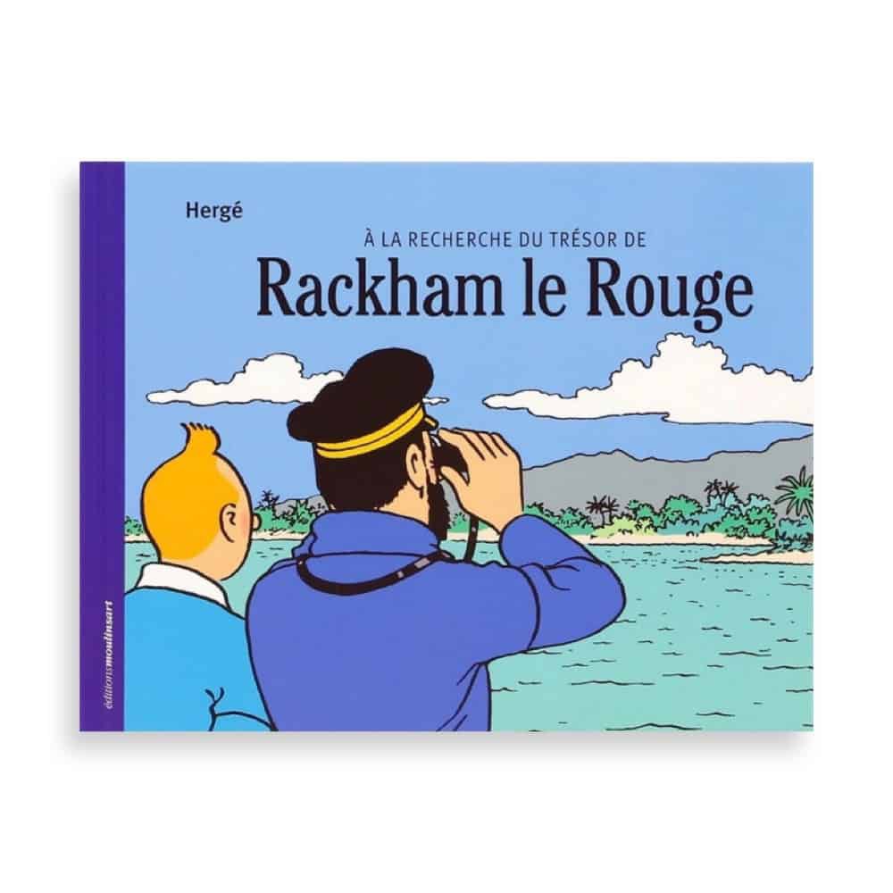  کتاب تن تن گنج های سرخ راکهام À la recherche du trésor de Rackham le Rouge 