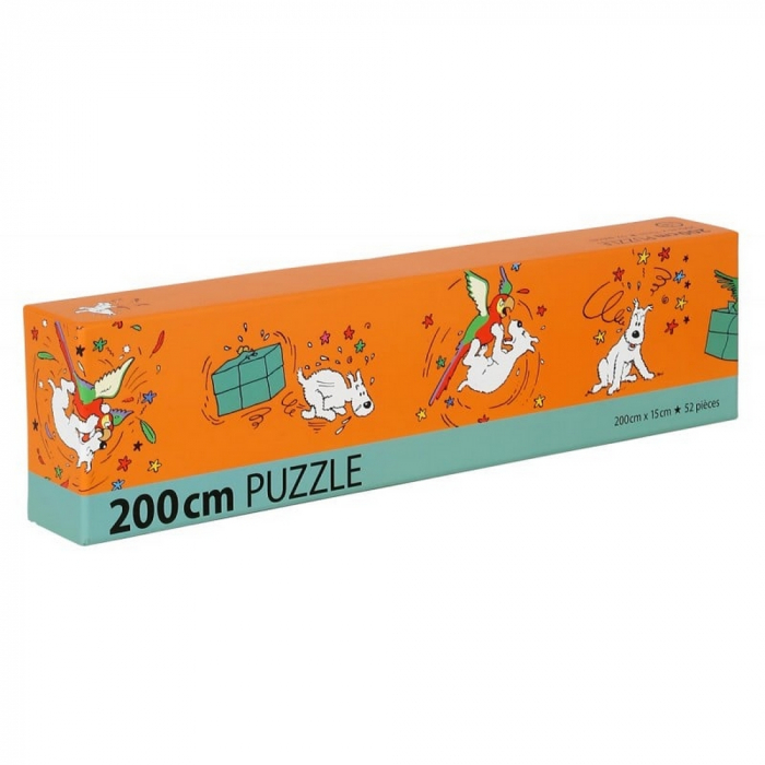 پازل تن تن با طرح میلو Tintin puzzle Snowy and the parrot 200x15cm 