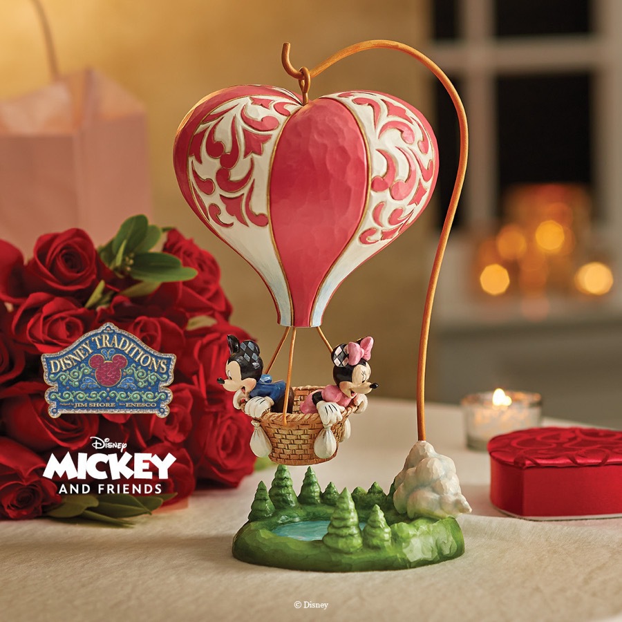  فیگور دیزنی میکی و مینی Mickey & Minnie Heart-Air Ball 