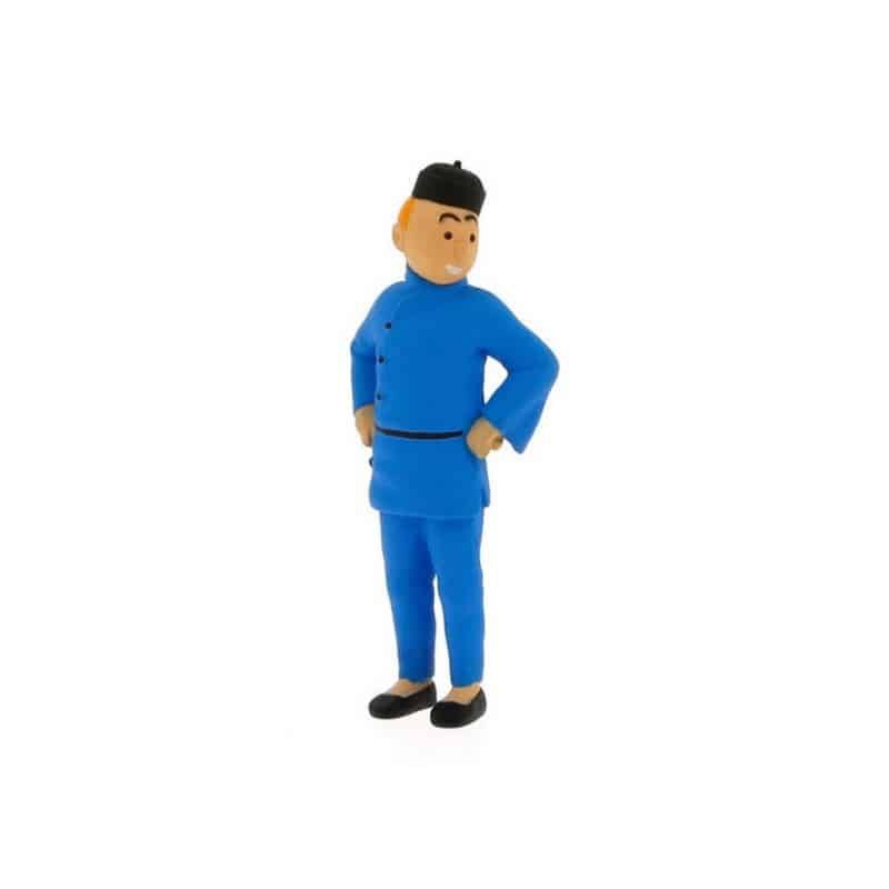  مینی فیگور تن تن نیلوفر آبی ۸ سانتی Chinese Tintin 