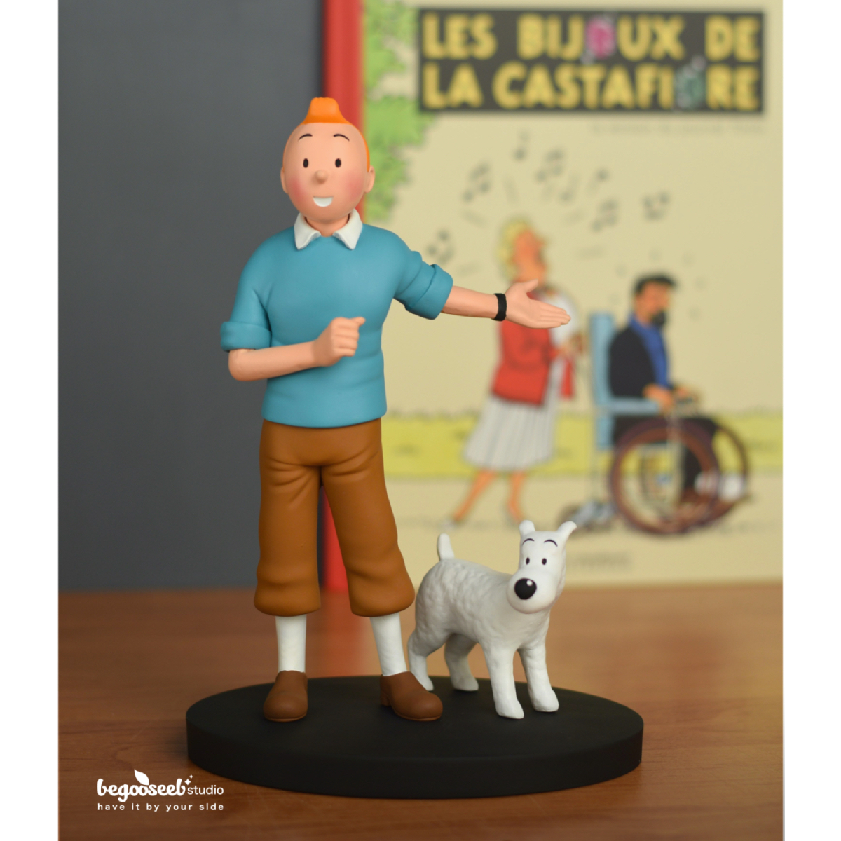  فیگور تن تن و میلو tintin & snowy look! 