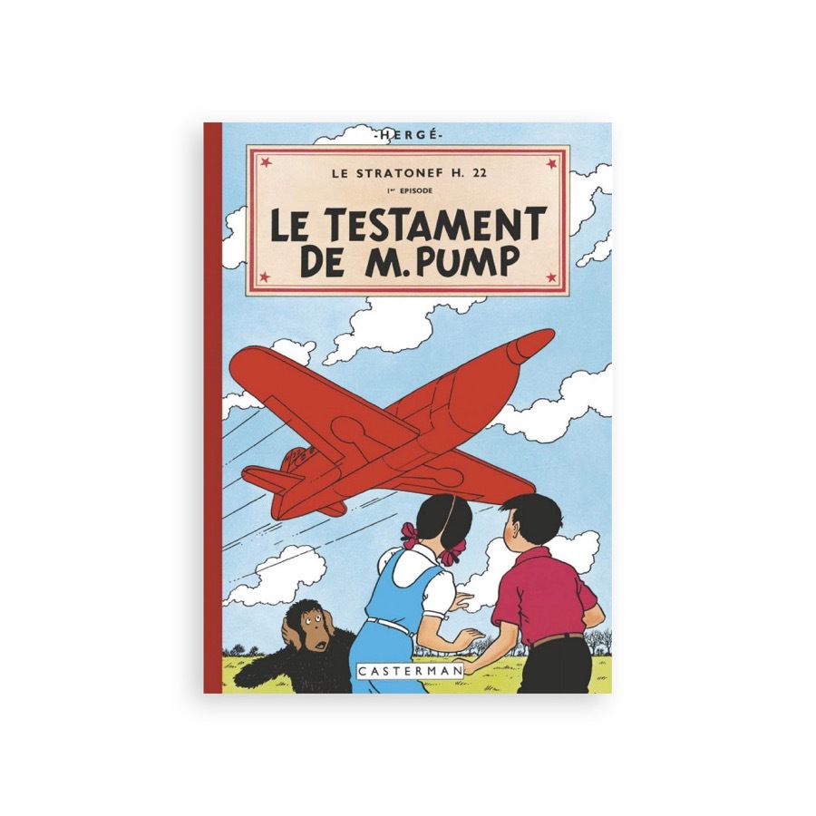  کتاب جو، زت و جوکو Le testament de M. Pump fac-similé colours 
