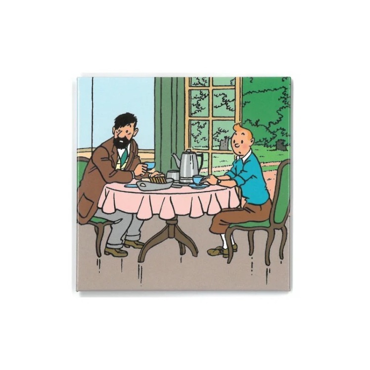 مگنت تن تن و کاپیتان هادوک Magnet - Tintin/Haddock breakfast