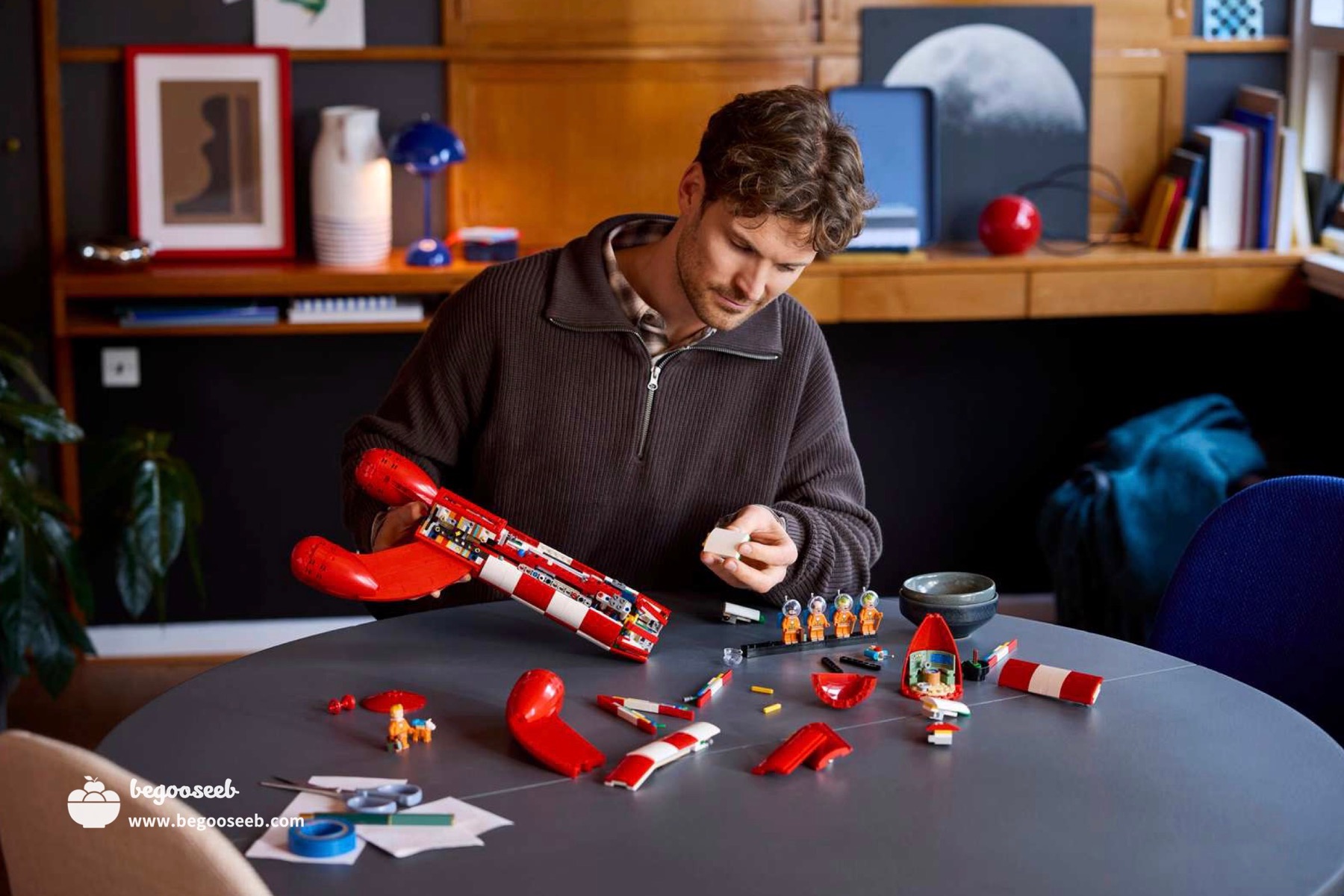 لگو موشک تن تن tintin lego