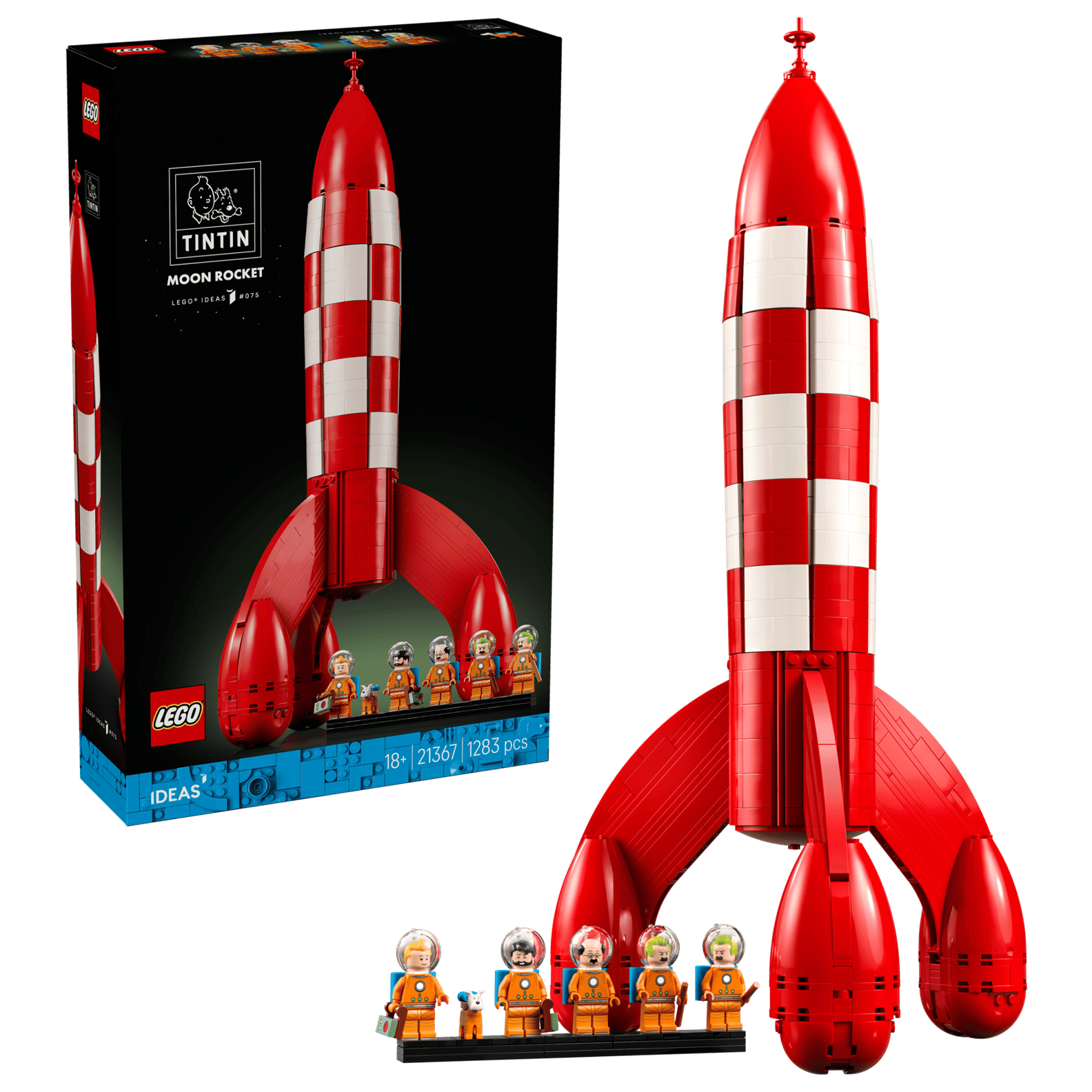 لگو موشک تن تن LEGO ideas Tintin Moon Rocket 21367