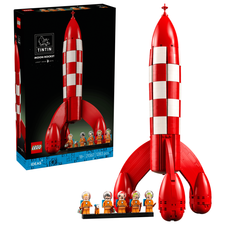 لگو موشک تن تن LEGO ideas Tintin Moon Rocket 21367