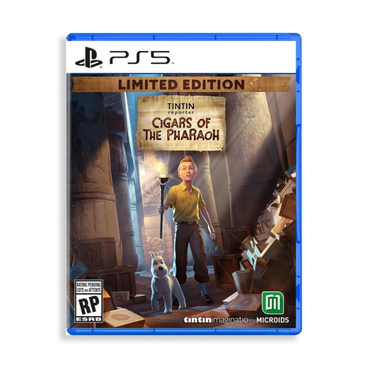 بازی تن تن سیگارهای فرعون نسخه کلکسیونی Tintin Reporter Cigars of the Pharaoh Collector's Edition PS5