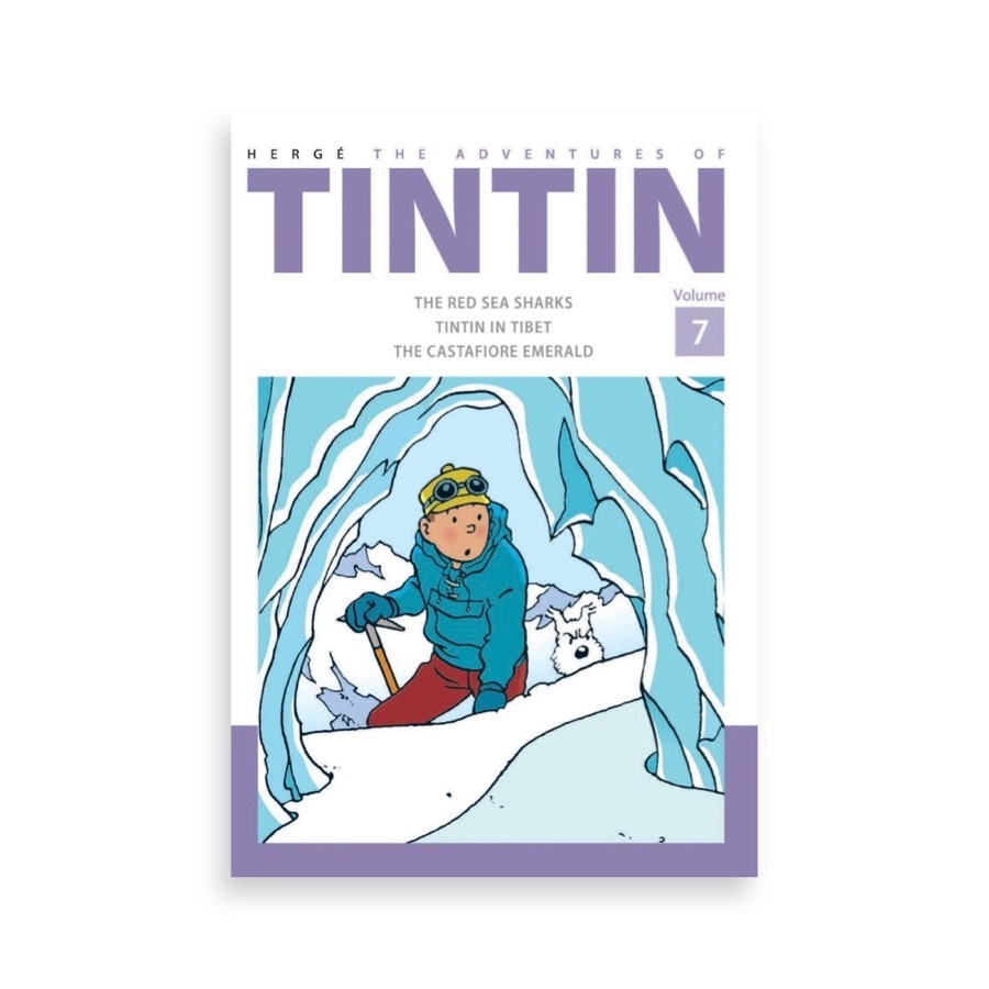  کتاب تن تن tintin volume 7 