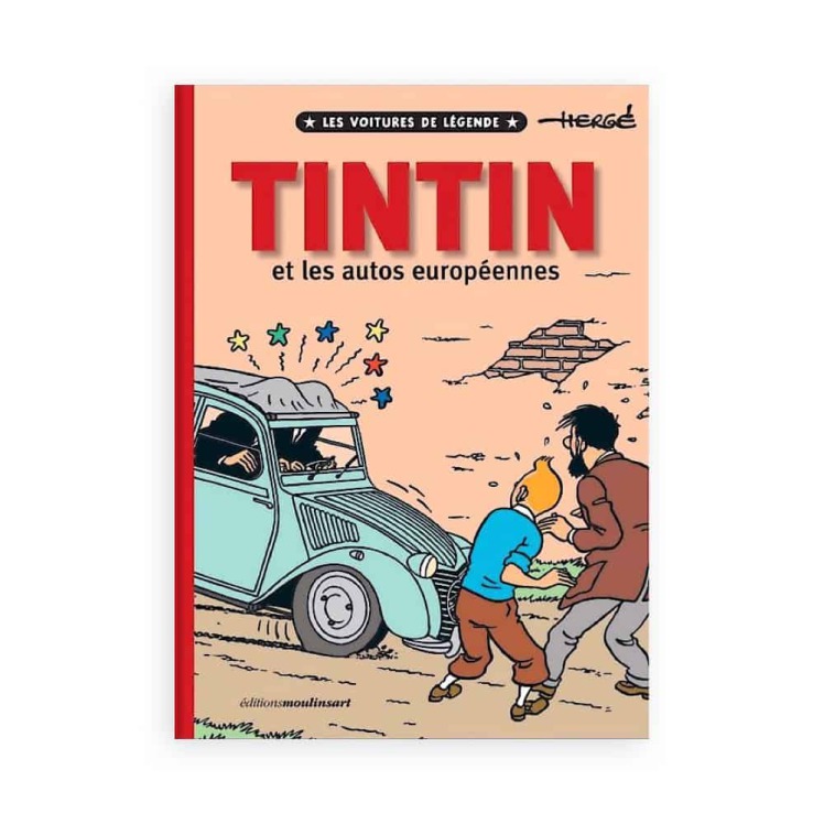 کتاب تن تن و ماشین های اروپایی Tintin et les autos européennes