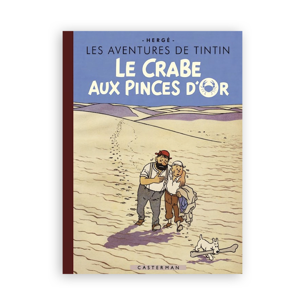  کتاب تن تن 80th Anniversary Tintin Le Crabe aux pinces d'or (FR) 