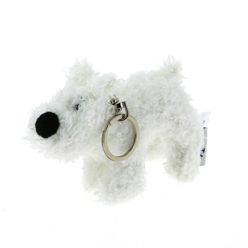  جاکلیدی عروسکی میلو Soft Snowy keyring - 8 cm 
