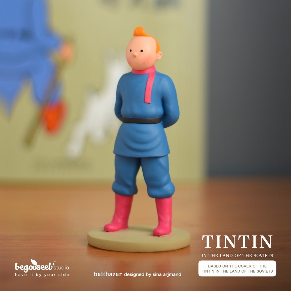  فیگور تن تن در شوروی tintin 