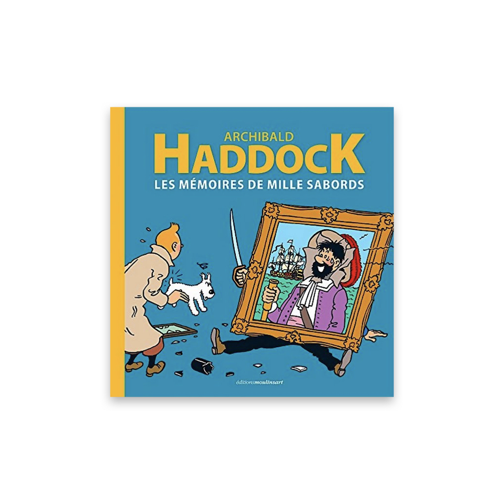  کتاب تن تن archibald Haddock Les mémoires de mille sabords 