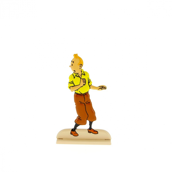 فیگور فلزی تن تن Tintin looking around 29204