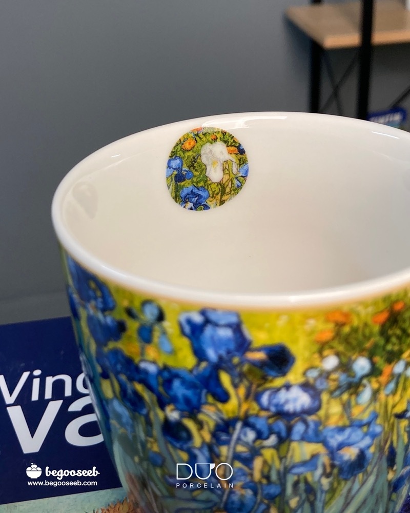 ماگ ونگوگ گل های زنبق