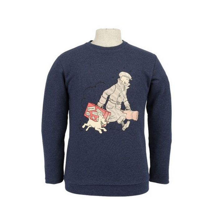 سوییشرت تن تن Sweatshirt Tintin and Snowy Le Petit Vingtième ils arrivent