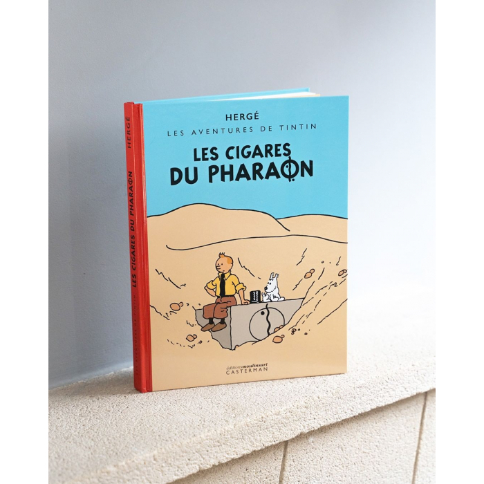  کتاب فرانسوی تن تن سیگارهای فرعون casterman 