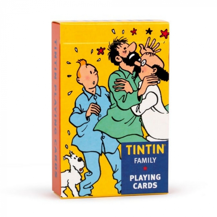 کارت بازی تن تن tintin playing cards character theme yellow pack 51035