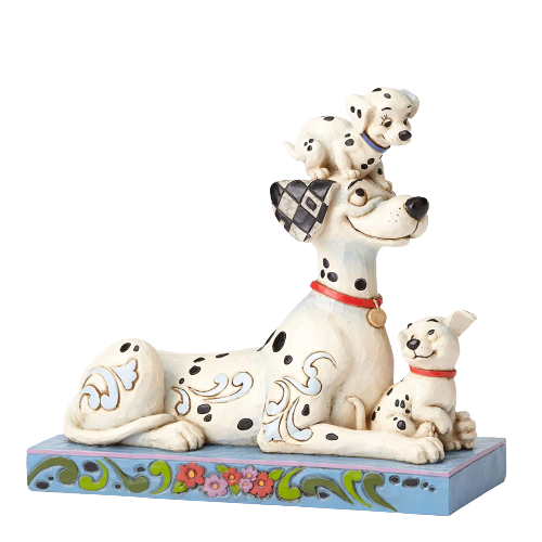  خرید مجسمه دیزنی مدل سگ خالدار puppy love 