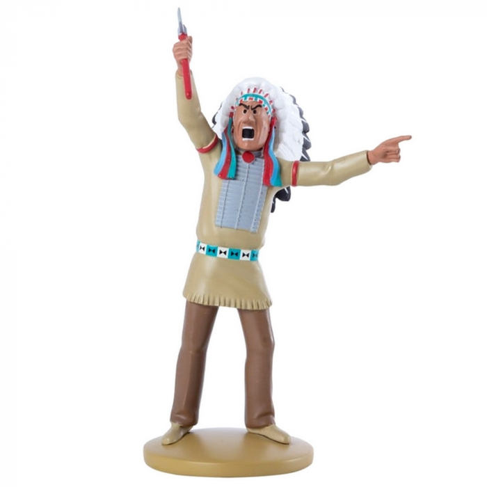  فیگور سرخپوست تن تن در آمریکا The Great American Indian Chief 