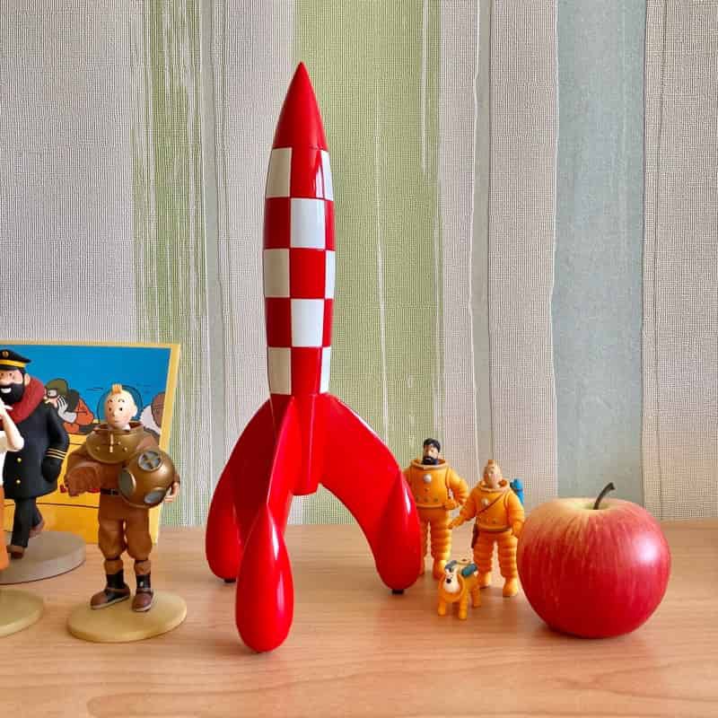  موشک تن تن ۳۰ سانتی Tintin rocket 