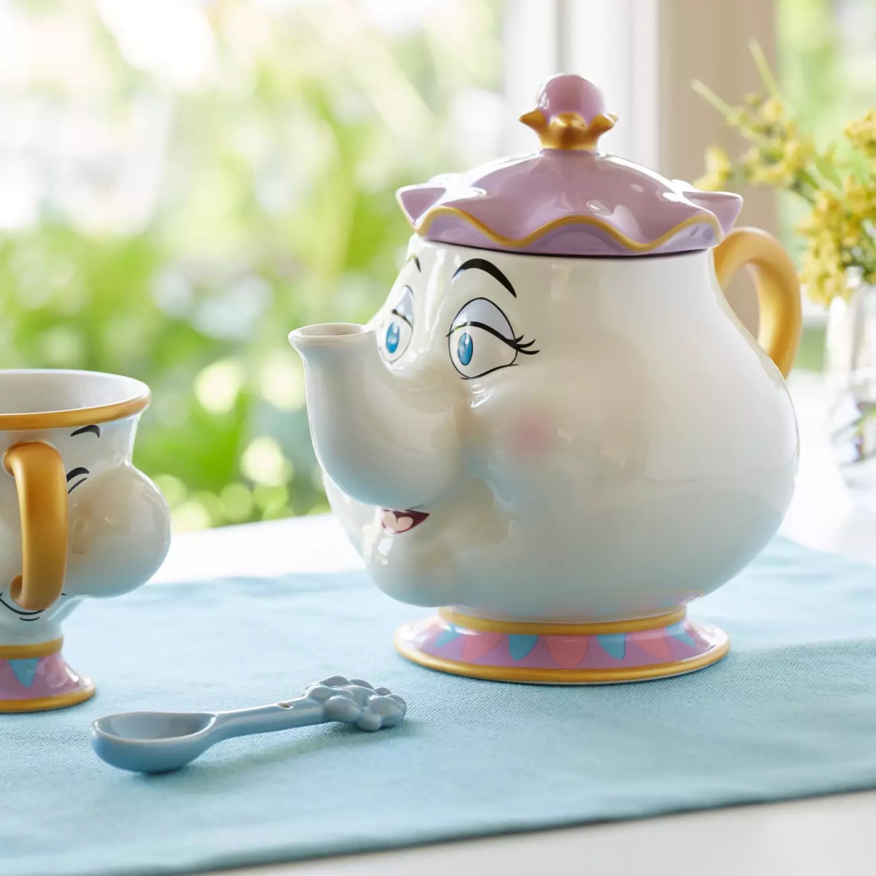  قوری دیو و دلبر Disney Store Mrs Potts Teapot 
