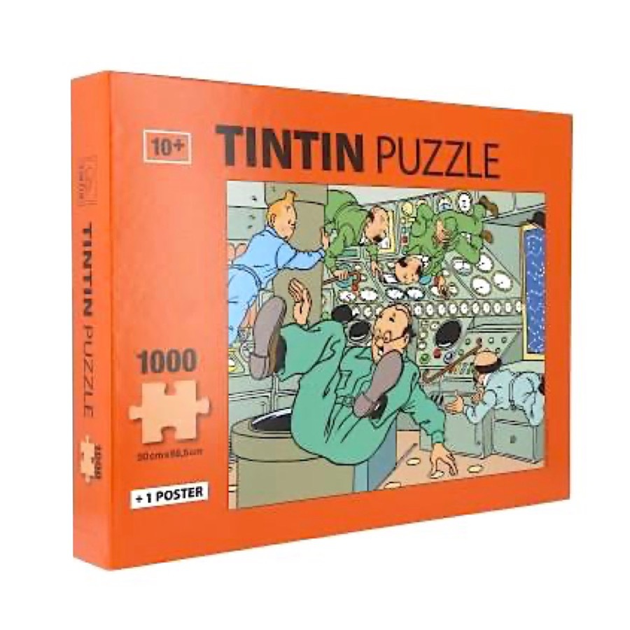  پازل تن تن Tintin In Space - 1000 pieces + poster 