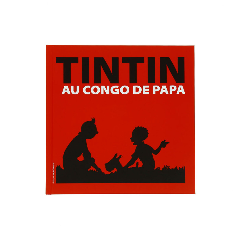  کتاب تن تن در کنگو Tintin au Congo de papa 