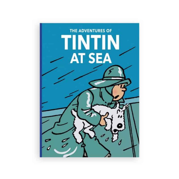 کتاب تن تن در دریا The Adventures of Tintin at Sea