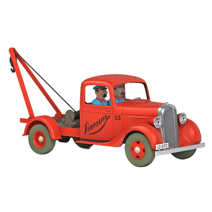  ماشین تن تن mr simoun’s tow truck – 1/24 model car 