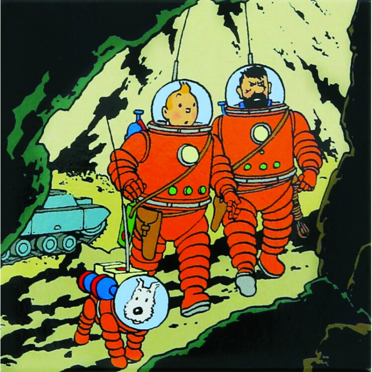 مگنت تن تن Magnet - Tintin, Haddock & Snowy