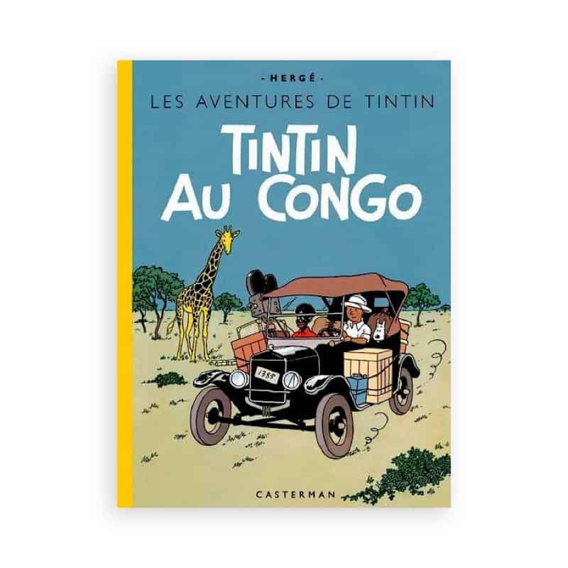  کتاب تن تن در کنگو Tintin au congo facsimilé colours 1946 